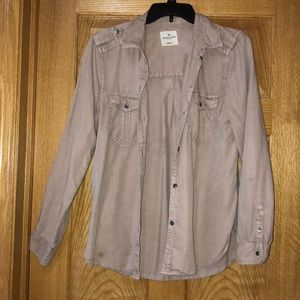 American Eagle boyfriend fit button up